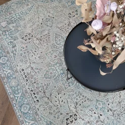 CECILIA sileäksi kudottu matto