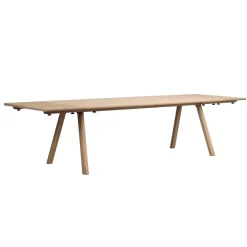 CLAPPERTON ruokapöytä 220 x 95 cm