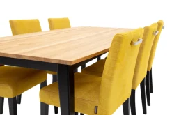DECO LUX 6 hengen ruokailuryhmä tammi