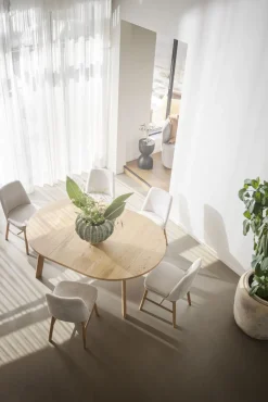 GLENSIDE ruokapöytä pyöreä 130 cm - Stemma