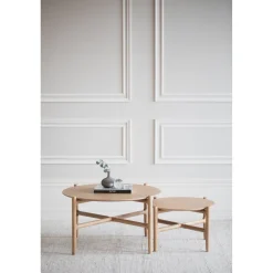 HOLTON sohvapöytä pyöreä 80 cm