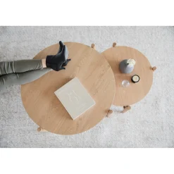 HOLTON sohvapöytä pyöreä 80 cm
