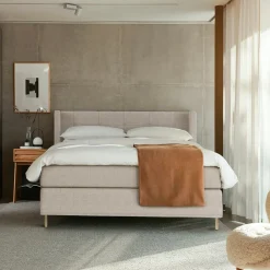 JENSEN MAJESTIC jenkkisänky paketti 180 x 200 cm beige Sleep 1 sijausp