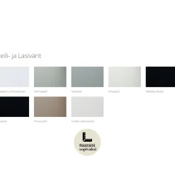 LAKEUS DESIGN liukuovikaappi mittatilauksena 150 x 40 x 220 cm