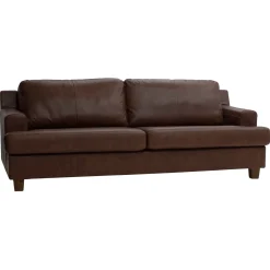 NOVA 3 hengen sohva 230 cm Valentino-nahkaverhoilulla
