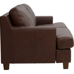 NOVA 3 hengen sohva 200 cm Valentino-nahkaverhoilulla