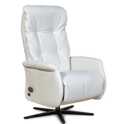 RECLINER 10 sähkömekanismituoli nahkaverhoilulla