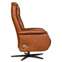 RECLINER 10 sähkömekanismituoli nahkaverhoilulla