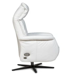 RECLINER 10 sähkömekanismituoli nahkaverhoilulla