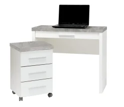 SHAPE työpöytä 90 cm laatikolla