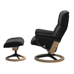 STRESSLESS MAYFAIR M SIGNATURE tv-tuoli + rahi Paloma nahkaverhoilulla