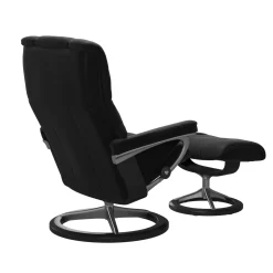 STRESSLESS MAYFAIR M SIGNATURE tv-tuoli + rahi Paloma nahkaverhoilulla