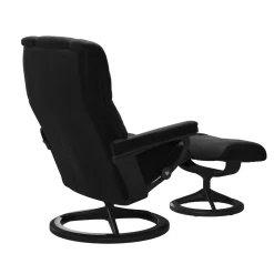 STRESSLESS MAYFAIR M SIGNATURE tv-tuoli + rahi Paloma nahkaverhoilulla