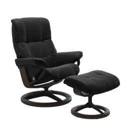 STRESSLESS MAYFAIR M SIGNATURE tv-tuoli + rahi Paloma nahkaverhoilulla