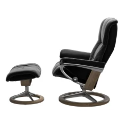 STRESSLESS MAYFAIR M SIGNATURE tv-tuoli + rahi Paloma nahkaverhoilulla