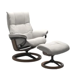 STRESSLESS MAYFAIR M SIGNATURE tv-tuoli + rahi Batick nahkaverhoilulla