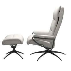 STRESSLESS TOKYO M STAR tv-tuoli korkea selkänoja + rahi