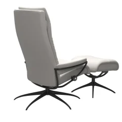 STRESSLESS TOKYO M STAR tv-tuoli korkea selkänoja + rahi